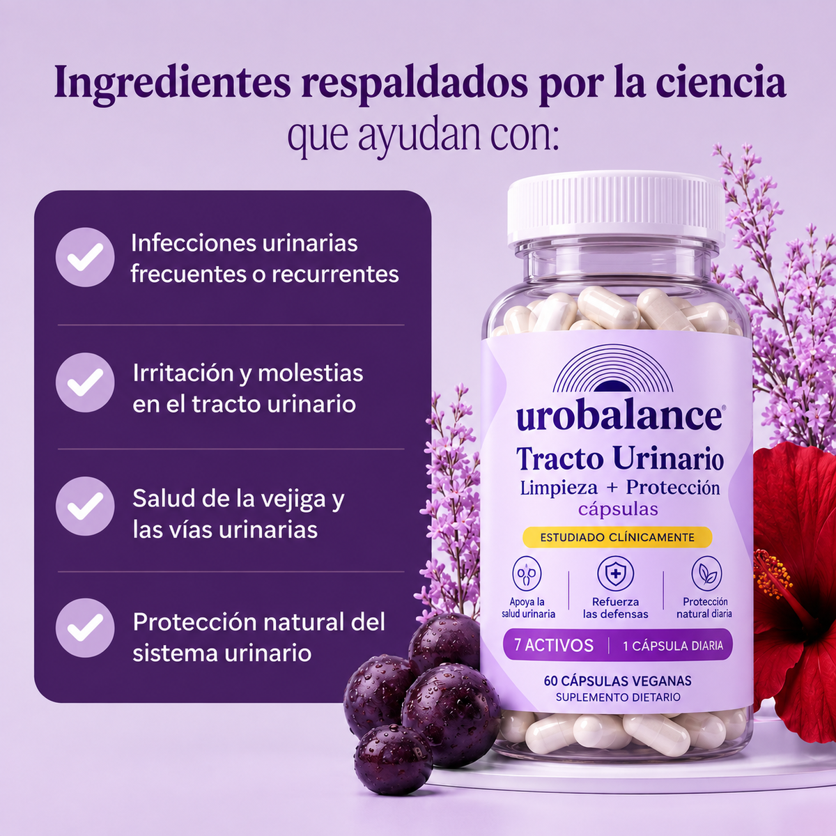 UROBALANCE® Tracto Urinario Limpieza + Protección